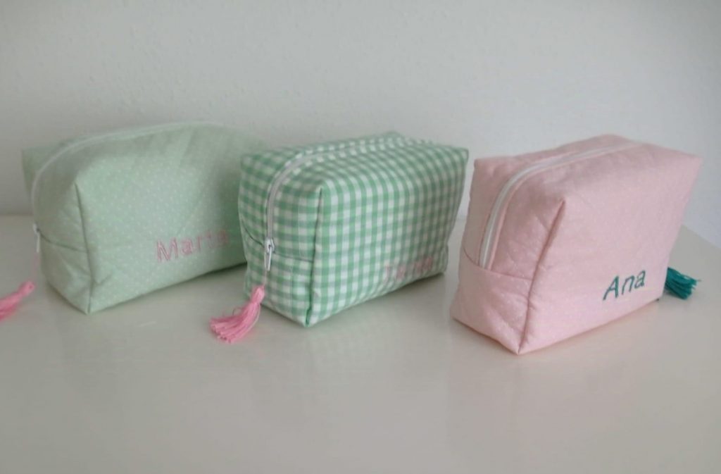 Hecho a mano bolsas y neceseres colibri